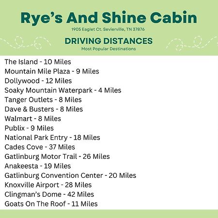 Ryes And Shine Bootlegger'S Cabin! Hot Tub* Pool* Arcade* Billiards *Ev * Pet Friendly Сев'єрвілл Екстер'єр фото