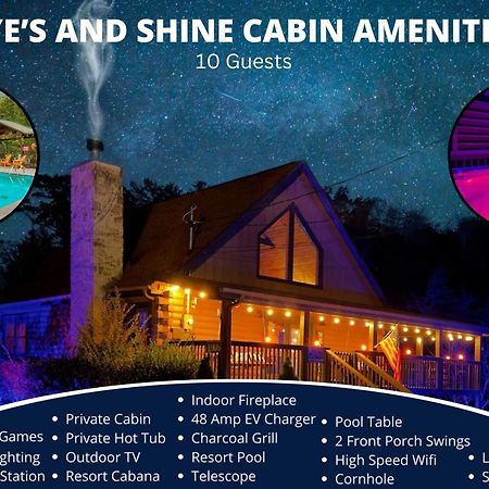 Ryes And Shine Bootlegger'S Cabin! Hot Tub* Pool* Arcade* Billiards *Ev * Pet Friendly Сев'єрвілл Екстер'єр фото
