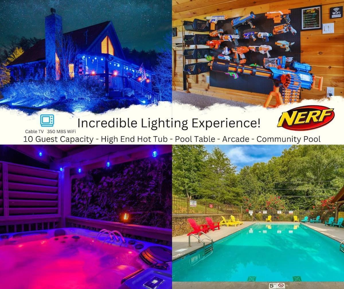 Ryes And Shine Bootlegger'S Cabin! Hot Tub* Pool* Arcade* Billiards *Ev * Pet Friendly Сев'єрвілл Екстер'єр фото